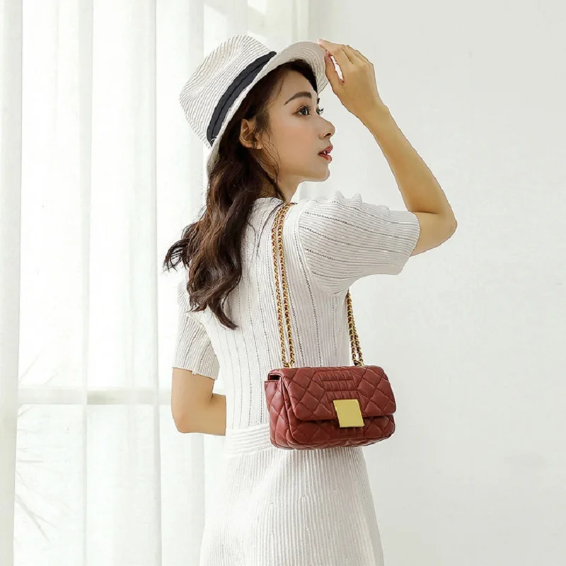 Из овечьей кожи сумки из натуральной Для женщин Курьерские известных брендов