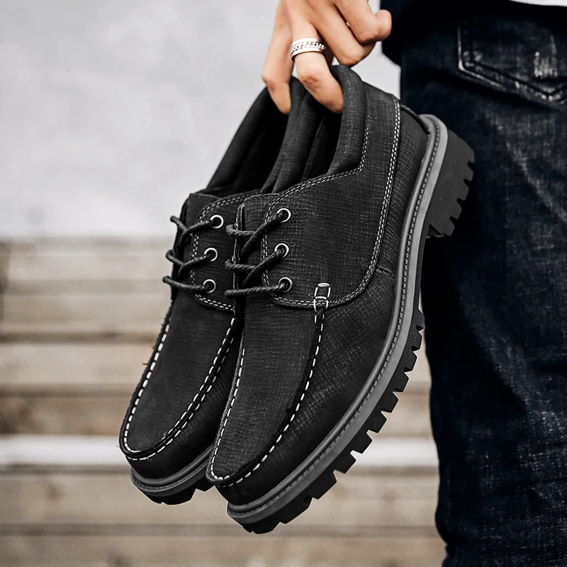 

Zomer Schoenen Mannen Breathable Shoes Men Fashion Man Casual Big Size 47 48 Men's Large 2020 Sport Mens Genuine Leather