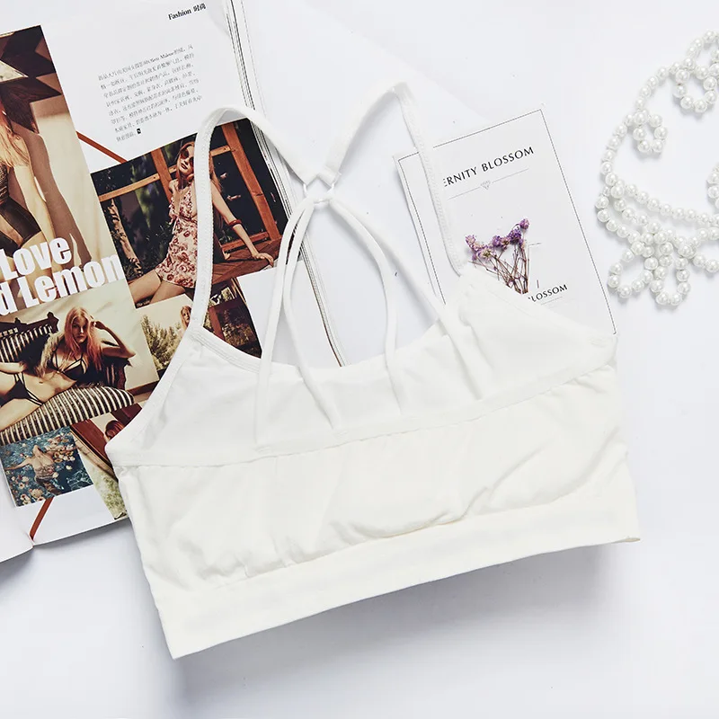 Особенная красота черный белый бюстгальтер однотонный очень удобный мягкий