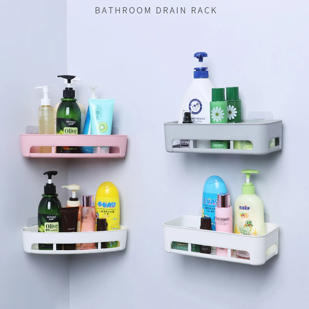 1 шт. Пластиковая Полка для ванной органайзер корзины держатель хранения с