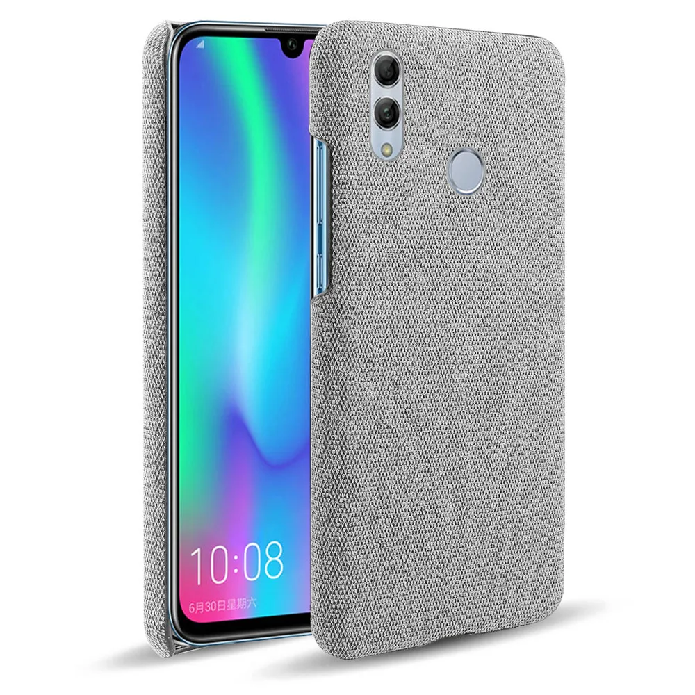 Тканевые Чехлы для Huawei Honor 10 Lite, тонкий тканевый чехол в стиле  ретро, жесткий чехол для телефона Huawei Honor 10 lite, 10 lite,  искусственная кожа | AliExpress