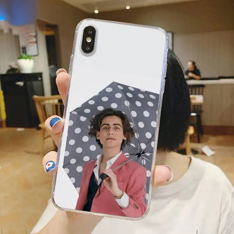 

American The Umbrella Academy TV series Phone Case Transparent for iPhone 6 7 8 11 12 s mini pro X XS XR MAX Plus
