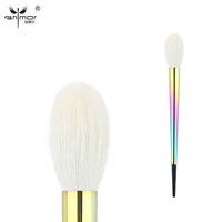 anmor makeup brush goat hair foundation face brush for make up high quality tapered powder blush highlighting brushes