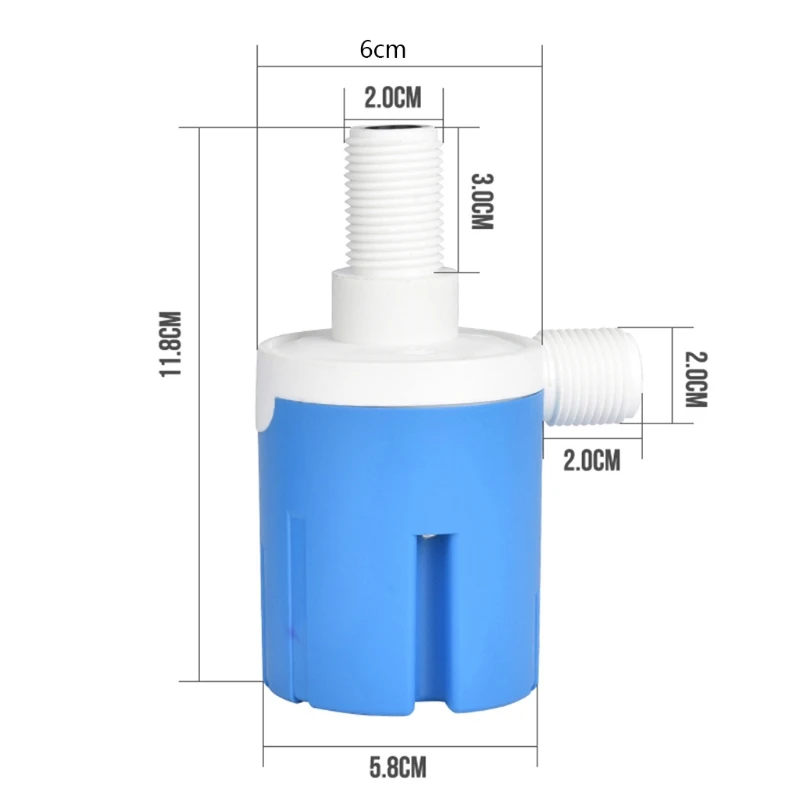 

2021 New 1/2" 3/4" 1" Automatic Water Level Control Valve Water Tower Tank Floating Ball Valve