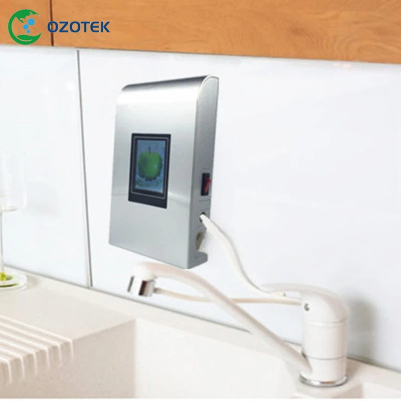 

OZOTEK Ozone Fruit air and Water Purifier TWO002 with Venturi 0.2-1.0 PPM for Laundry Free Shipping