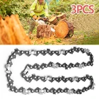 Цепь цепной пилы, 3 шт., подходит для Stihl MS170 MS180 14 дюймов, заменяет приводную цепь 38 дюйма LP шаг 0,050 дюйма 50