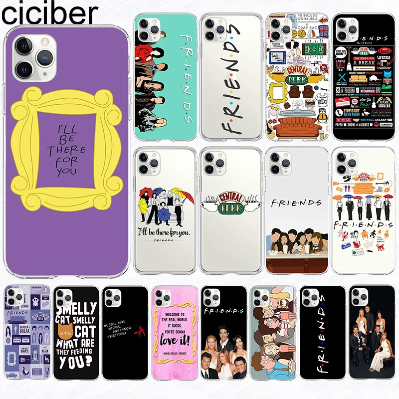 Ciciber чехол для iPhone 12 Pro Чехол Iphone 11 XR XS Max 7X8 6 6S Plus 5S SE 2020 друзья ТВ силиконовый чехол|Бамперы| |