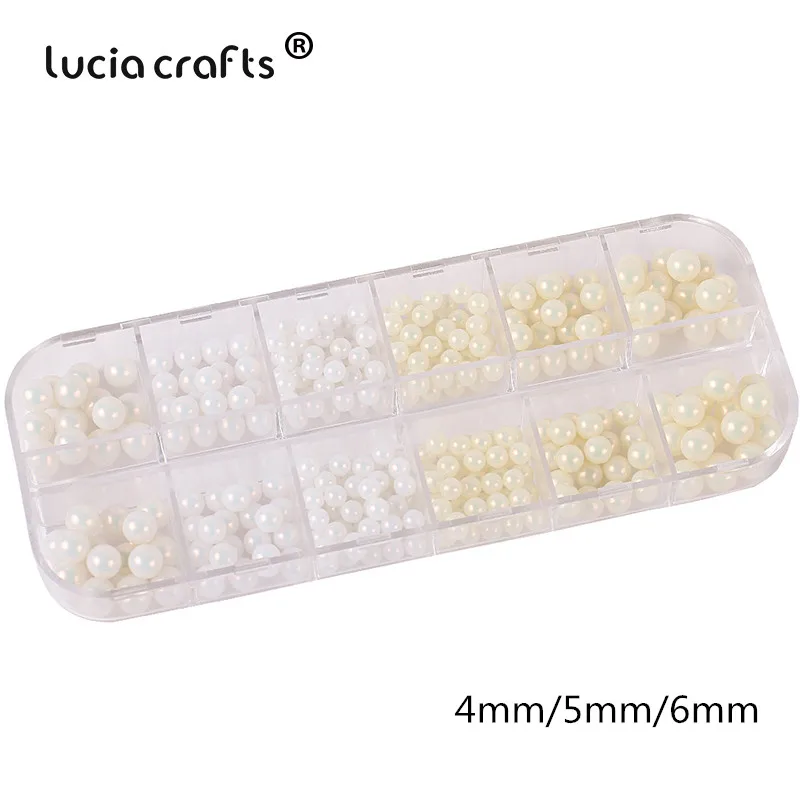 Color 4 320pcs 1 коробка 3 мм/4 мм/5 мм/6 мм без отверстий ABS имитация жемчуга круглые бусины для браслета ювелирных изделий DIY ручной работы аксессуары 005008103 - Цвет: Color 4 320pcs