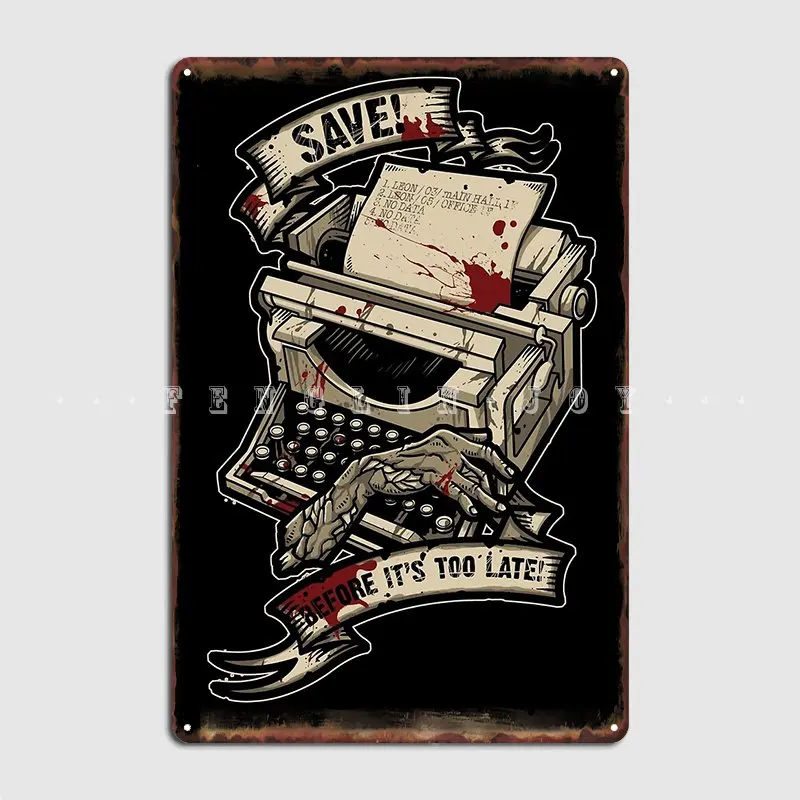 

Save Before It S Too Late Metal Sign Wall Pub Garage Club Funny Plaques Tin Sign Posters