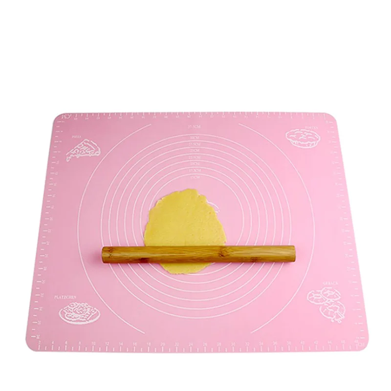 1 шт. силиконовый коврик для выпечки раскатки теста|Принадлежности выпечки| |