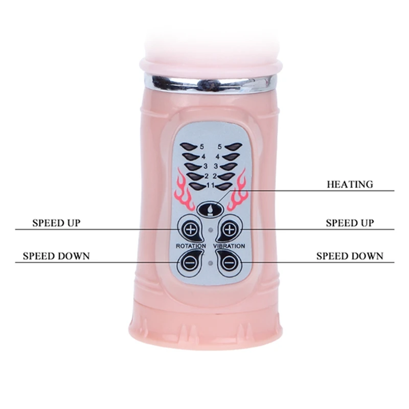 Вибратор Кролик для точки G фаллоимитатор с подогревом вибратор USB зарядкой