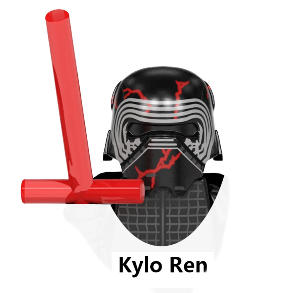 Конструктор Disney Shaak Ti Boba Fett Yoda Ahsoka Obi-Wan Kenobi Kylo Ren Count Dooku мандалорианы фигурки героев