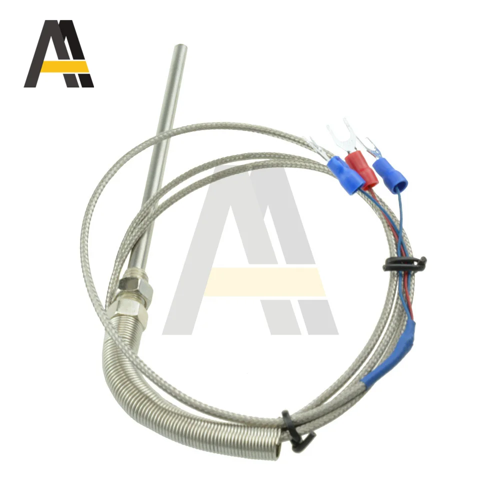 Термопара M6 M8 Screw K J PT100 провод термопары 1 м/2 м контроллер температуры зонд