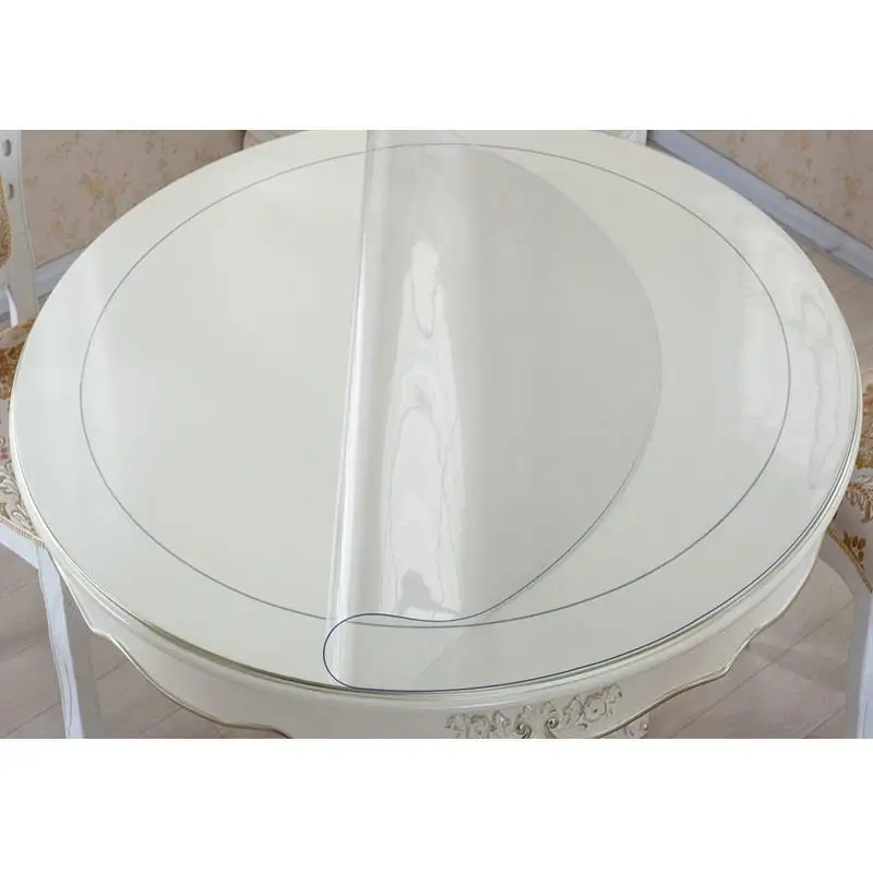 Na предметы домашнего обихода водонепроницаемая круглая скатерть из ПВХ с