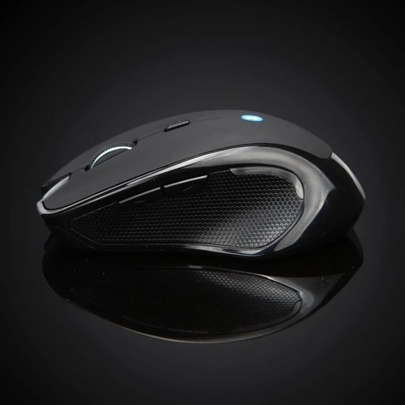 Wireless Bluetooth 3.0 1000/1200/1600DPI Optical Gaming Mouse Mini Mice Laptop PC Black wireless mouse Android | Компьютеры и офис