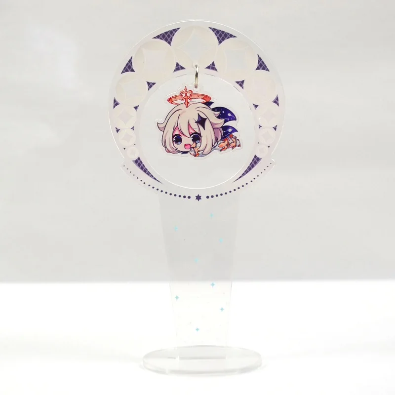 

Anime Figure Genshin Impact Keqing Qiqi Klee Acrylic Stand Model Plate Desk Decor Standing Sign Fans Gifts