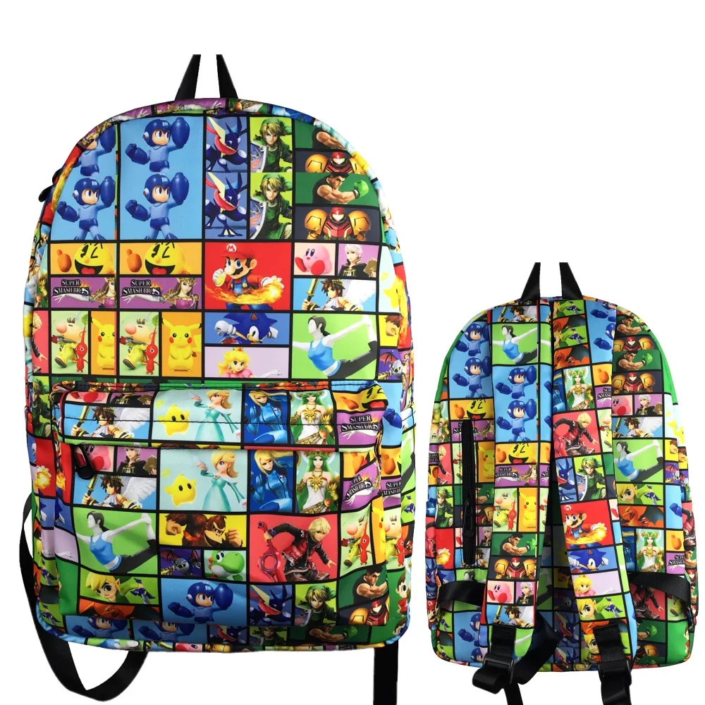 DD Кошмар перед Рождеством Джек Рюкзак подростков Bookbags школьные сумки ноутбук дорожная Сумка Через Плечо Рюкзак - Цвет: DD