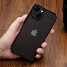 Противоударный бронированный силиконовый чехол для телефона iPhone 11 12 13 Pro Max Mini XS X XR 7 8 6S Plus SE 2020, Роскошный прозрачный матовый чехол