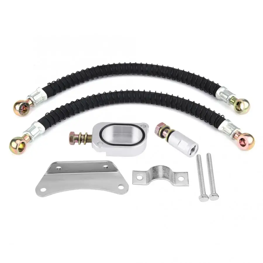 Motorcycle Engine Oil Cooler Cooling Radiator Kit for Honda MSX125 YG125 |