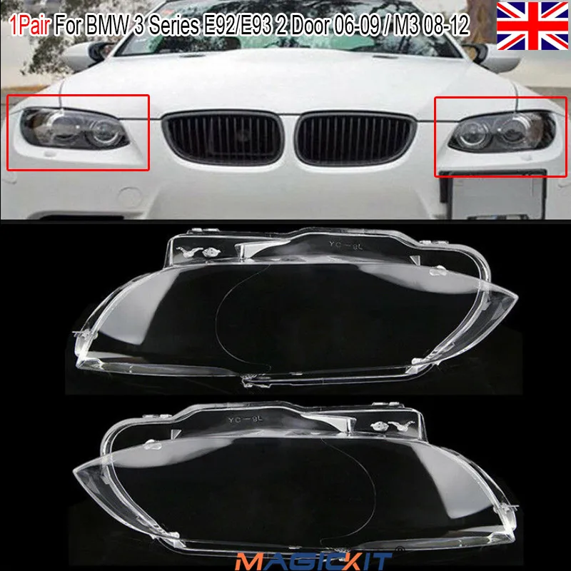 Налобный фонарь MagicKit для BMW E92 Coupe E93 Cabrio 06 09 08 2 шт.|Абажуры| |