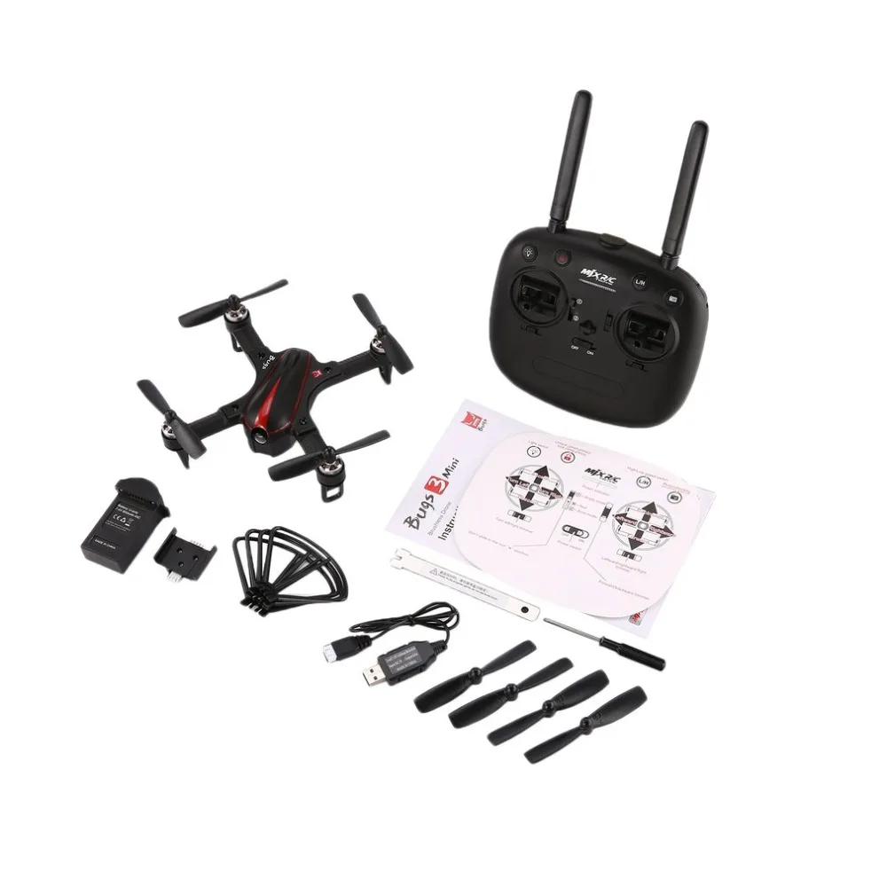 MJX B3 RC Mini 2.4GH 4CH бесщеточный 1306 2750KV мотор Дрон угол и Acro режим флип& ролл RC Квадрокоптер с светодиодный светильник