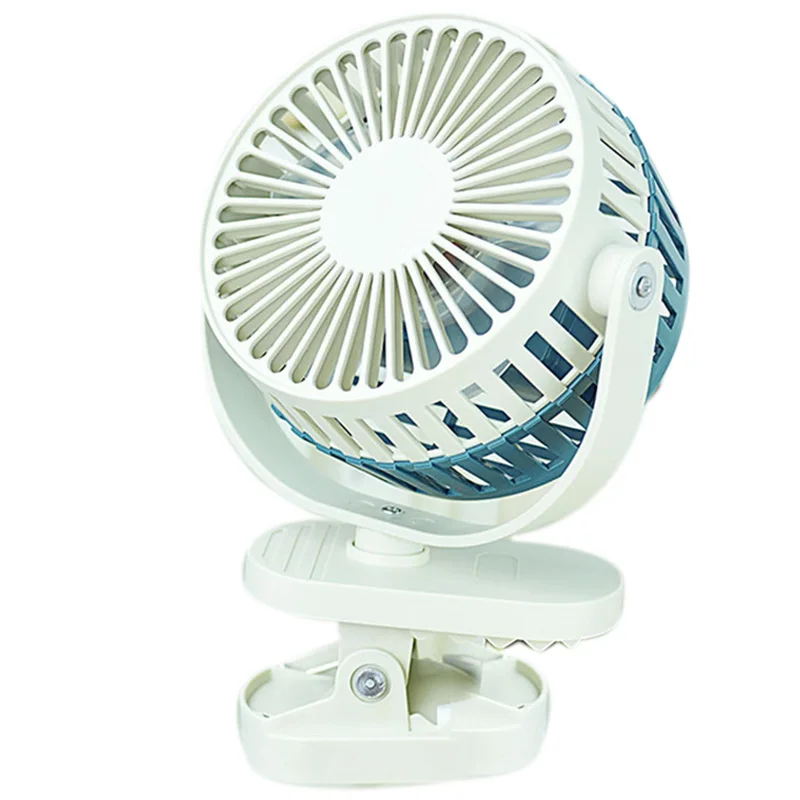 Зажим USB вентилятор плавная регулировка скорости 360 градусов наклон стол клип на