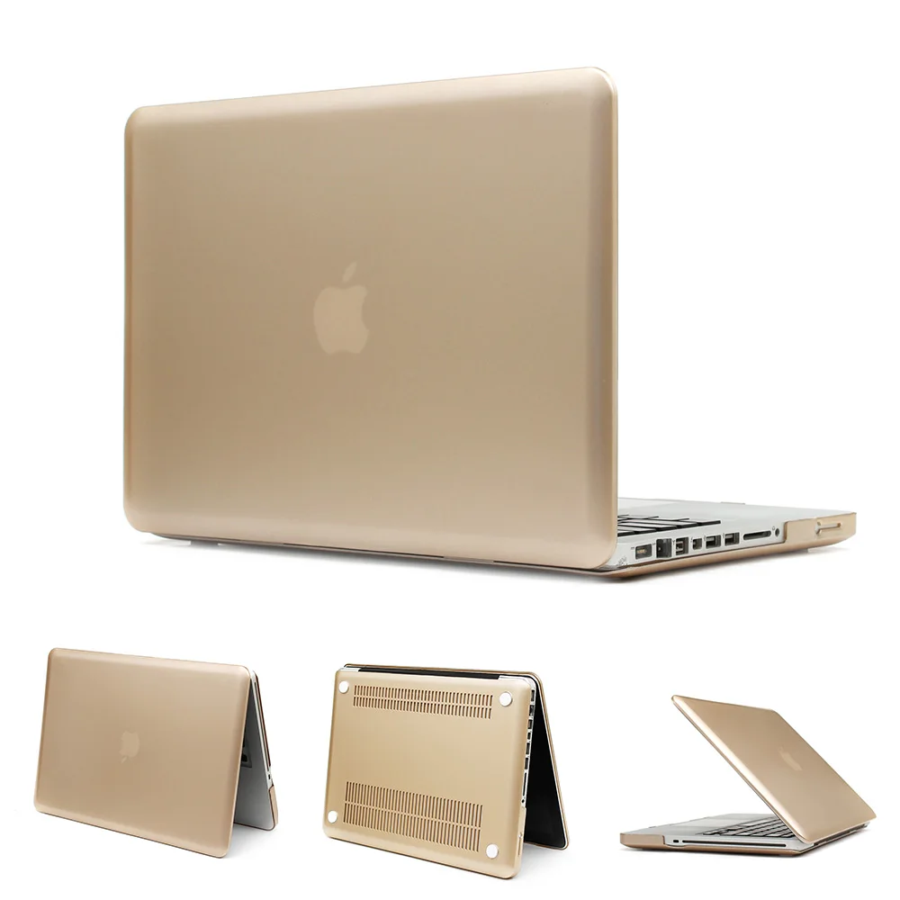 Матовый чехол для ноутбука A1278 A1286 с металлической отделкой Macbook Pro 13 3 15 4 дюйма