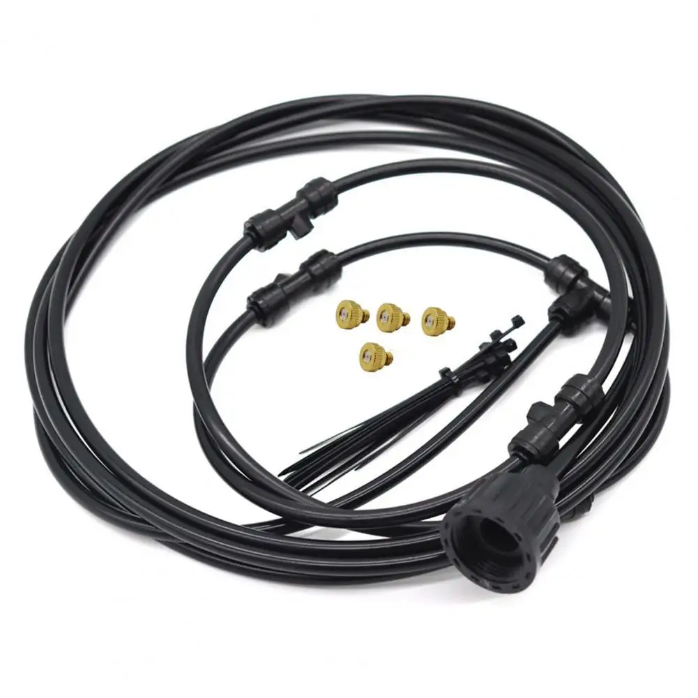 

Garden water Pipe Misting Cooling fog hose tube System Kit For Greenhouse Patio Waterring Irrigation Outdoor Faucet pulverizador