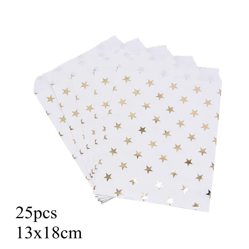 

Бумажные подарочные пакеты YONGSNOW, 25 шт., розовая бумага