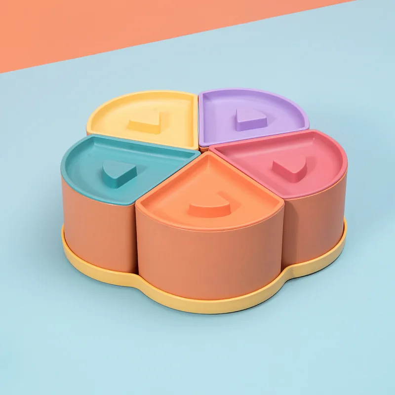 

Candy Box Snack Nut Box Food Storage Case Flower Candy Fruit Plate Dried Fruit Organizer Storage Food Storage Containers Contain