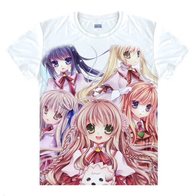 Футболка с принтом Rewrite Kanbe kotory топ для косплея Tennouji Kotarou Senri Akane из аниме забавные