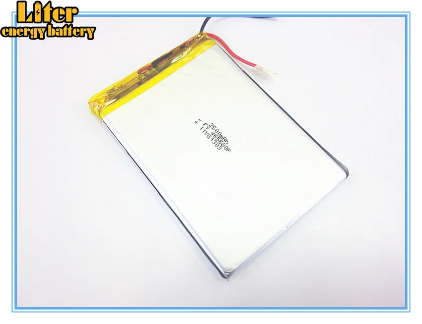 465680 455580 3 7 V 2500mAH PLIB полимерный литий ионный/литий ионный аккумулятор для dvr GPS mp3 mp4