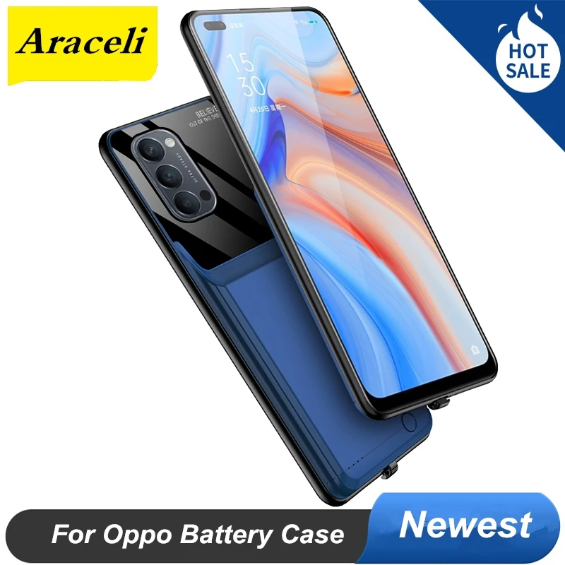 Чехол внешний для Oppo Reno 4 Pro A7 A8 A9 A9X R15X K1 10000 мАч|Чехлы с аккумулятором| |