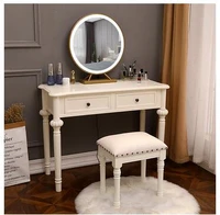 garden dressing table solid wood bedroom instagram famous dressing table with light simple small family dressing table
