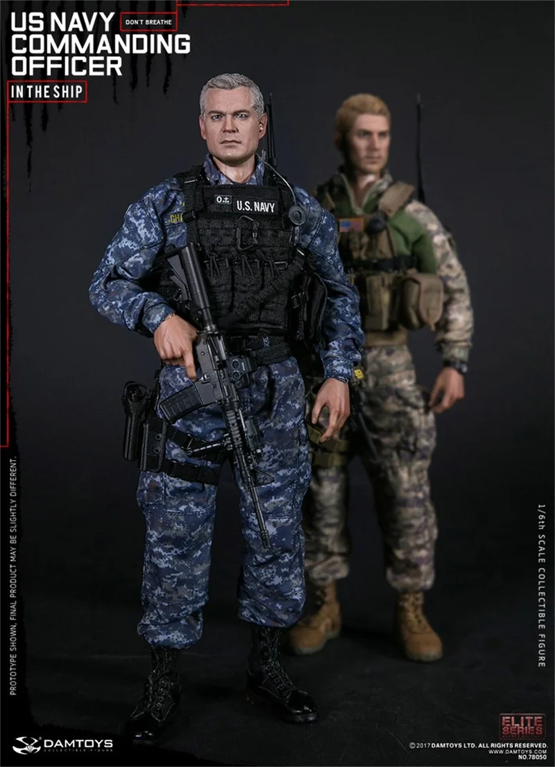 1/6th DAMTOYS DAM 78050 командировочный офицер ВМС США на корабле Боевая форма костюм с