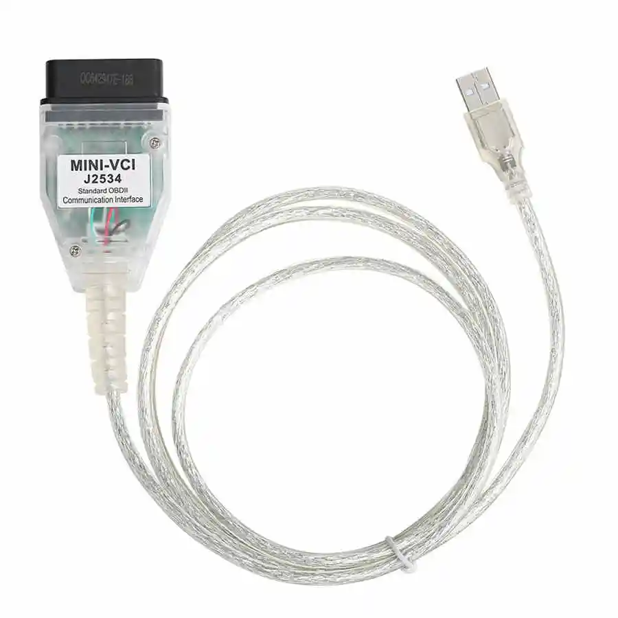 MINI VCI для TOYOTA TIS Techstream V16.20.023 mini vci FTDI J2534 OBD OBD2 автомобильный диагностический сканер