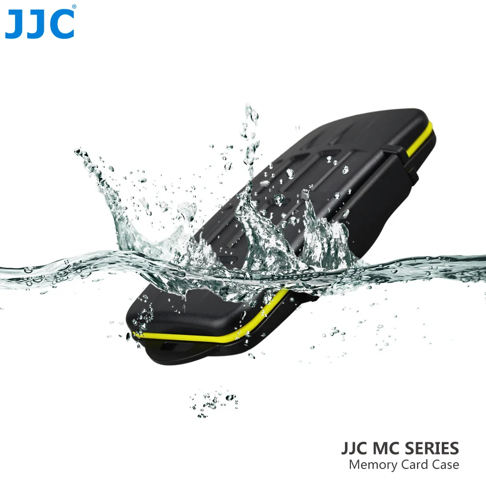 JJC 7 слотов для 3 XQD Чехол карт держатель + 4 SD SDXC SDHC коробка хранения