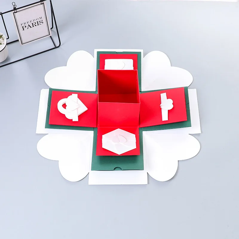 Фотоальбом для творчества взрывная Подарочная коробка хранения подарок на день