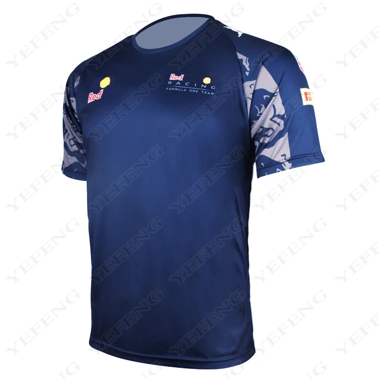 

F1 Team Racing Suit Short-Sleeved T-shirt Sports Event Men's Street Fashion Equipment
