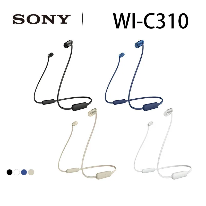 

Беспроводная bluetooth-гарнитура Sony WI-C310 для iOS, Huawei, Android