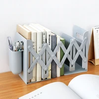 adjustable book stand rack with pen holder book shelve organizer home office desk organizer bookshelf