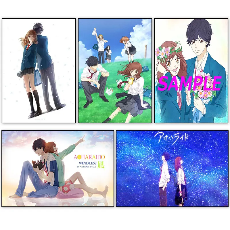 

Ao Haru Ride Anime Girl LOVE Manga Figure Wall Art Canvas Painting Posters Wall Prints for Living Kids Home Decoration Pictures