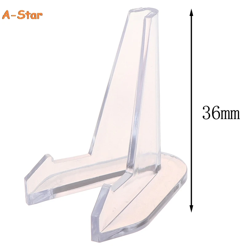 

HotSale 1Pc Acrylic Collectibles Coins Easel Medal Badge Holder Card Display Show Stand Jewellery Stand Holder Collectible Coin