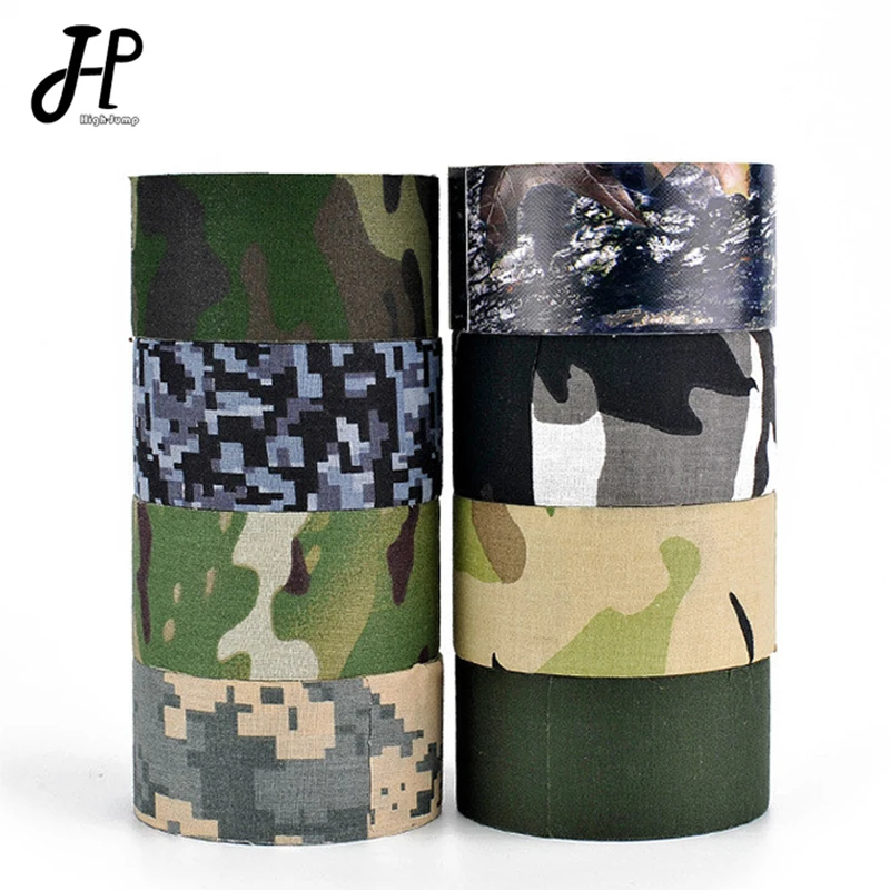 Многофункциональная Камуфляжная Лента 5 см x 10 м самоклеящаяся камуфляжная