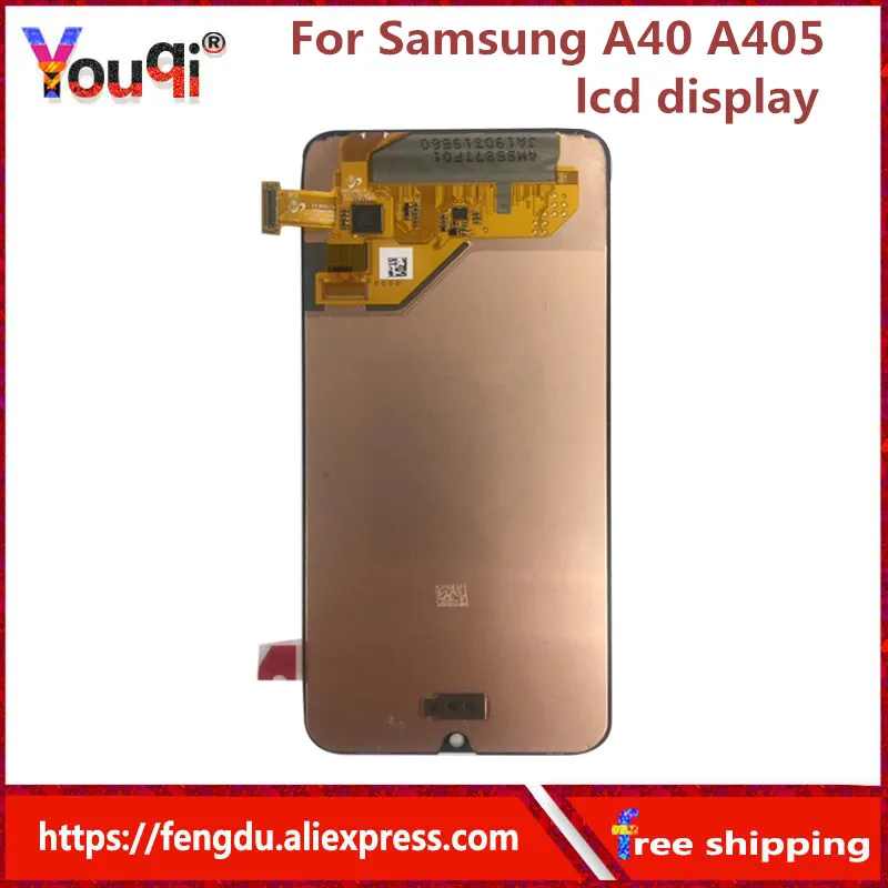 Youqi lcd для samsung a40 A405F/DS A405F A405FD A405A дисплей AMOLED сенсорный экран Ремонт Замена galaxy a405a |