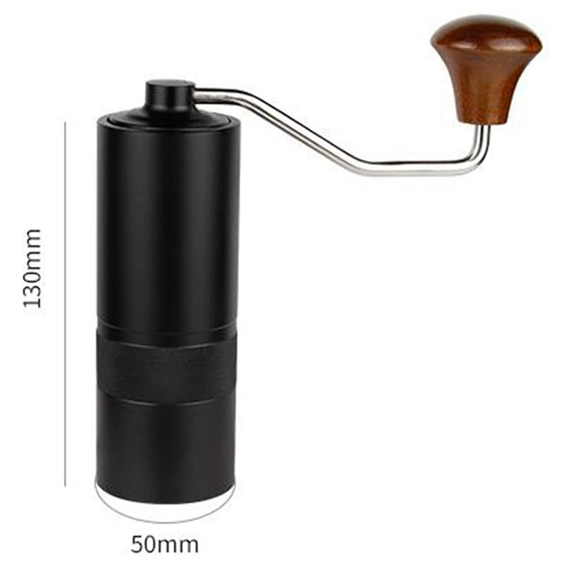 

Portable Manual Coffee Grinder , with Adjustable Conical Stainless Steel Burr Mill, for Office, Home, Camping