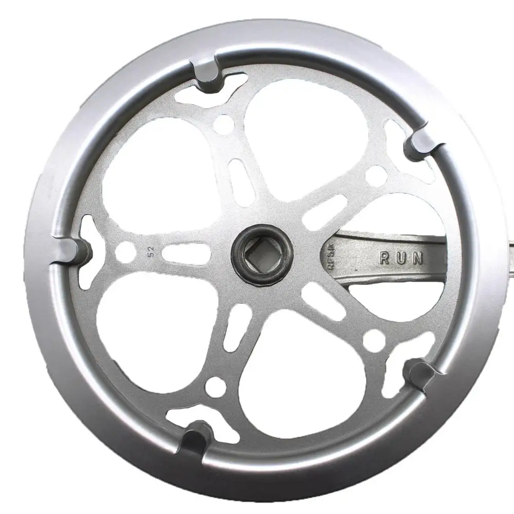 52T односкоростной велосипедный кривошипный набор комплект 170 мм из алюминиевого