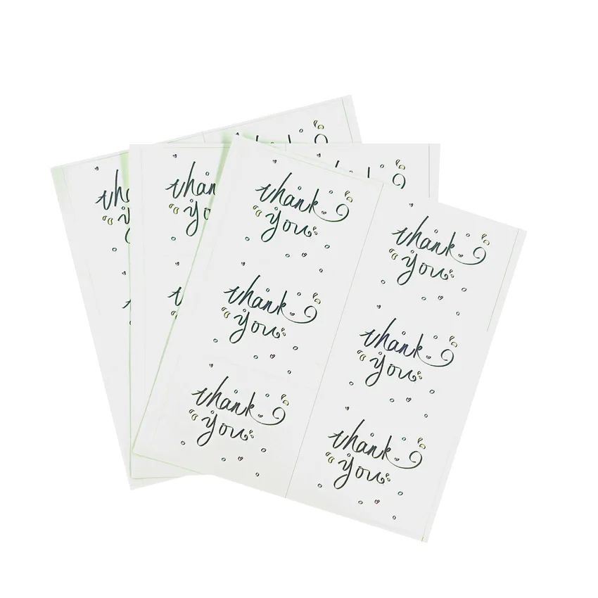 

Наклейка с надписью «Thank You», 60 цветов