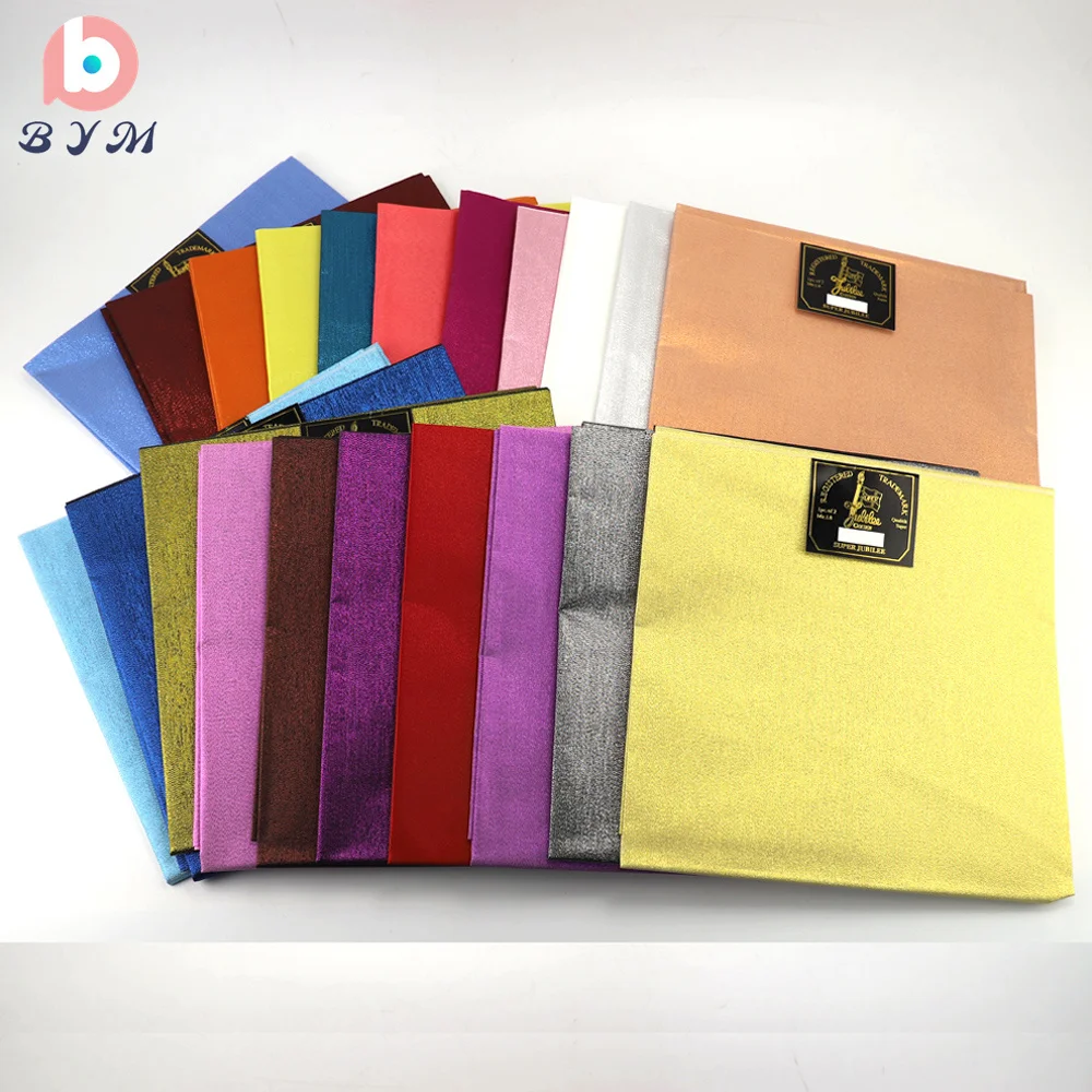 Лидер продаж в африканском стиле геле с люрексом однотонные высокого качества