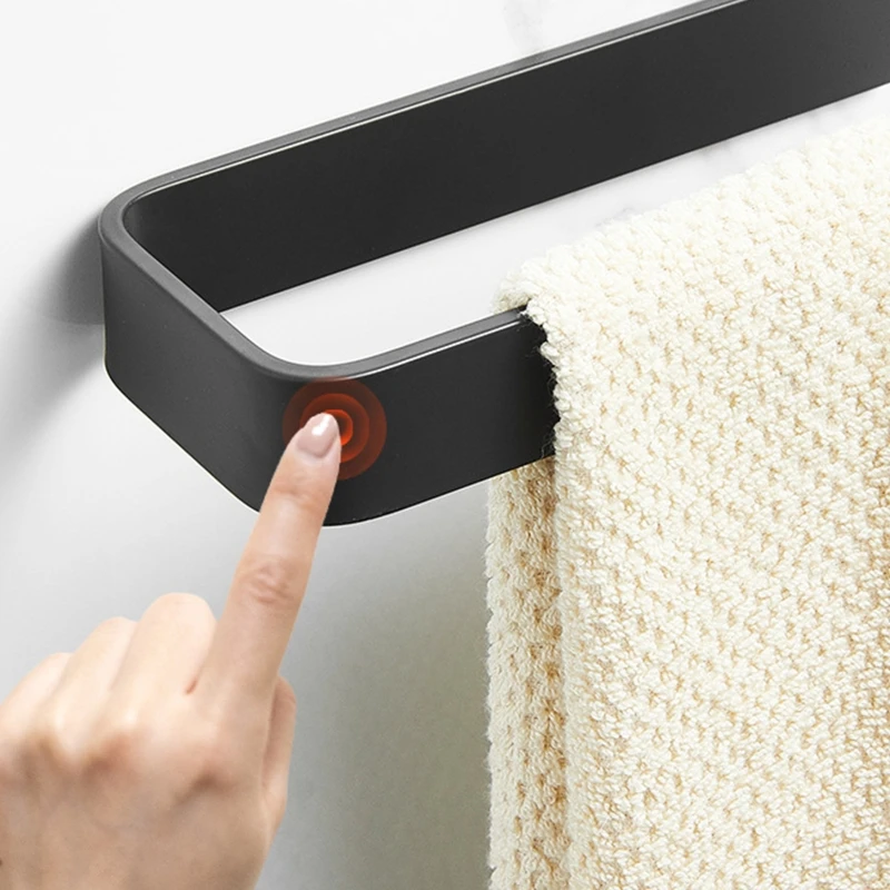 

Punch-free toilet tissue box toilet home black creative toilet paper holder